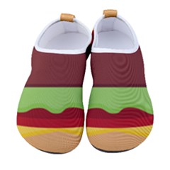 Cake Cute Burger Kids  Sock-style Water Shoes by Dutashop