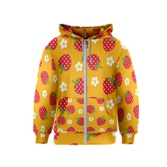 Strawberry Kids  Zipper Hoodie by Dutashop