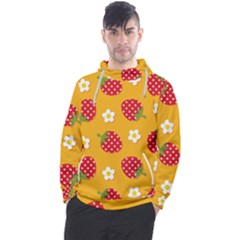 Strawberry Men s Pullover Hoodie by Dutashop