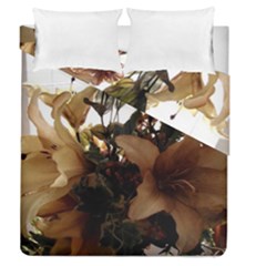 Lilies-1-1 Duvet Cover Double Side (queen Size) by bestdesignintheworld