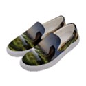 Coast Algae Sea Beach Shore Women s Canvas Slip Ons View2