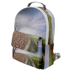 Climate Landscape Flap Pocket Backpack (small) by Sarkoni