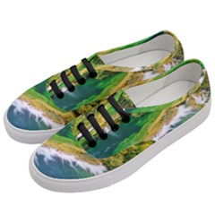River Waterfall Women s Classic Low Top Sneakers by Sarkoni