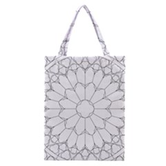 Roses Stained Glass Classic Tote Bag by Amaryn4rt