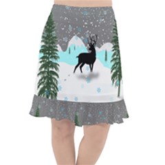 Rocky Mountain High Colorado Fishtail Chiffon Skirt by Amaryn4rt