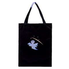 Ghost Night Night Sky Small Sweet Classic Tote Bag by Amaryn4rt