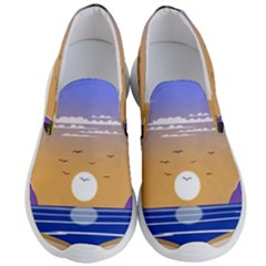 Vector Graphic Clipart Mountains Men s Lightweight Slip Ons by Sarkoni