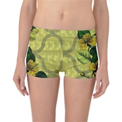 Flower Blossom Boyleg Bikini Bottoms by Sarkoni