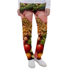 Fruit Snack Diet Bio Food Healthy Women s Casual Pants by Sarkoni