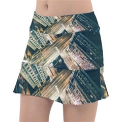 Architecture Buildings City Classic Tennis Skirt by Amaryn4rt