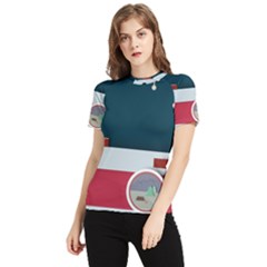 Camera Vector Illustration Women s Short Sleeve Rash Guard by Amaryn4rt