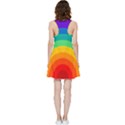 Rainbow Background Colorful Inside Out Racerback Dress View2