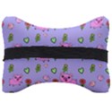 Flower Pink Pig Piggy Seamless Seat Head Rest Cushion View2