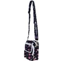 Flowers Pattern Shoulder Strap Belt Bag View2