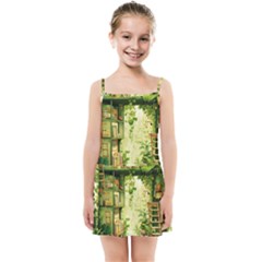 Building Potted Plants Kids  Summer Sun Dress by Ravend