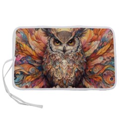 Drawing Olw Bird Pen Storage Case (l) by Ravend