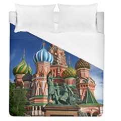 Saint Basil S Cathedral Duvet Cover (queen Size) by Modalart