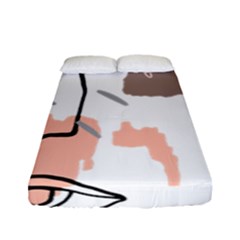 Abstract Art Design Pattern Fitted Sheet (full/ Double Size) by Ndabl3x