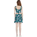 Cute Flowers Seamless Model Spring Velour Cutout Dress View2