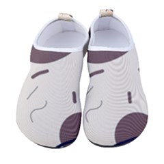 Stars Clouds Border Frame Men s Sock-style Water Shoes