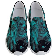 Angry Male Lion Predator Carnivore Men s Lightweight Slip Ons by Ndabl3x