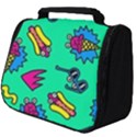 Pattern Adweek Summer Full Print Travel Pouch (Big) View1