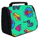 Pattern Adweek Summer Full Print Travel Pouch (Big) View2