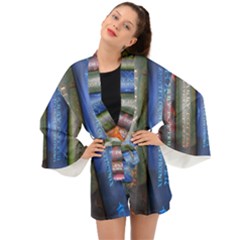 Vintage Collection Book Long Sleeve Kimono by Sarkoni