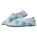 Plant Pattern Green Leaf Flora Kids  Sock-Style Water Shoes View2