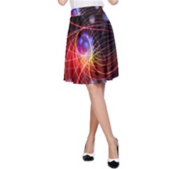 Physics Quantum Physics Particles A-line Skirt by Sarkoni