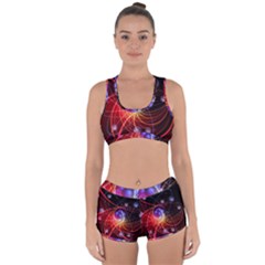 Physics Quantum Physics Particles Racerback Boyleg Bikini Set by Sarkoni