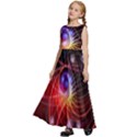 Physics Quantum Physics Particles Kids  Satin Sleeveless Maxi Dress View2