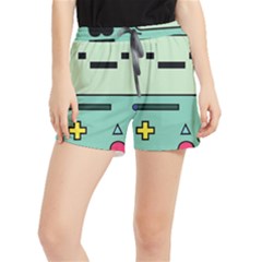 Adventure Time Beemo Bmo Illustration Cartoons Women s Runner Shorts by Sarkoni