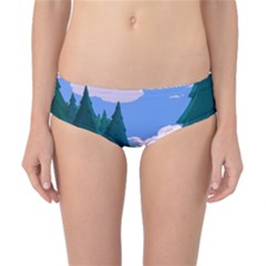 Adventure Time Cartoon Pathway Classic Bikini Bottoms by Sarkoni