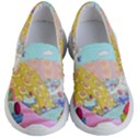 Pillows And Vegetable Field Illustration Adventure Time Cartoon Kids Lightweight Slip Ons View1