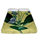 Botanical Plants Green Fitted Sheet (Queen Size) View1