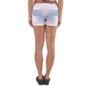 Dots Pointillism Abstract Chevron Yoga Shorts View2