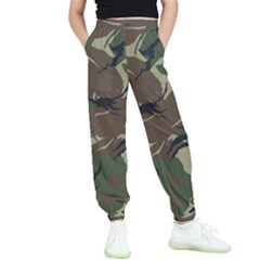 Camouflage Pattern Fabric Kids  Joggers by Bedest