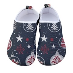 Christmas Decoration Winter Xmas Men s Sock-style Water Shoes by Ravend