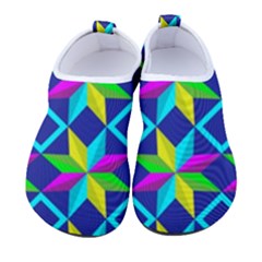 Pattern Star Abstract Background Men s Sock-style Water Shoes by Ravend