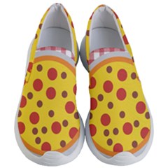 Pizza Table Pepperoni Sausage Women s Lightweight Slip Ons by Ravend