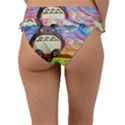 Totoro Starry Night Art Van Gogh Parody Frill Bikini Bottoms View2
