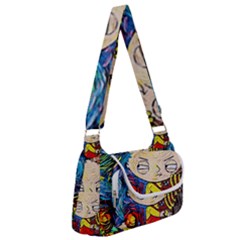 Cartoon Starry Night Vincent Van Gogh Multipack Bag by Modalart