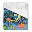 Adventure Time Art Starry Night Van Gogh Duvet Cover (Full/ Double Size) View1