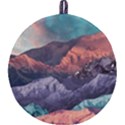 Adventure Psychedelic Mountain Round Trivet View2