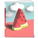 Watermelon Fruit 8  x 10  Softcover Notebook View1