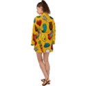 Graffiti Characters Seamless Ornament Long Sleeve Kimono View2