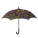 Graffiti Word Seamless Pattern Hook Handle Umbrellas (Medium) View3