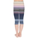 Horizontal Line Strokes Color Lines Kids  Capri Leggings  View2