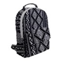 Tribal African Pattern Flap Pocket Backpack (Small) View2